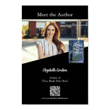 Möt författarfoto & QR-kod anpassad display