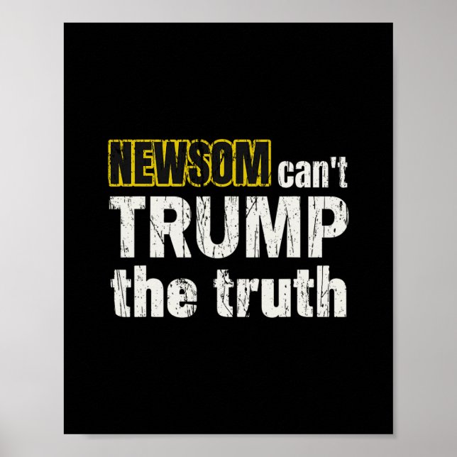 Mot Gavin Newsom  Poster (Framsidan)