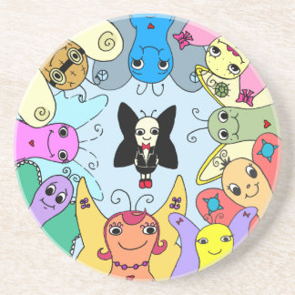 Möt jordnötfolket kustfartyg underlägg sandsten