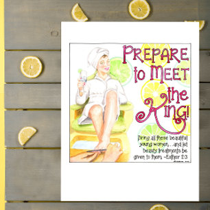 Möt Kung inspirationskort Vykort