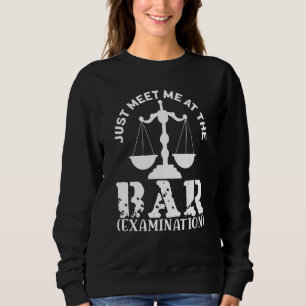 Möt Mig Bara På Baren för Advokater och Juridikstu T Shirt