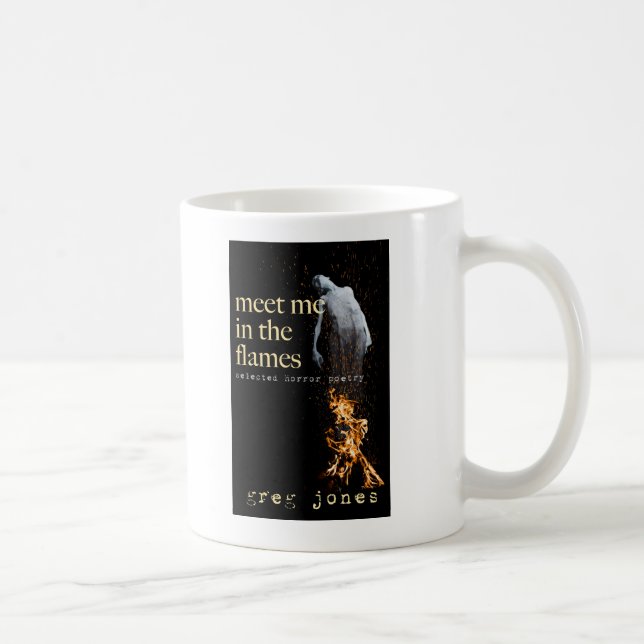 Möt mig i lågorna kaffemugg (Höger)
