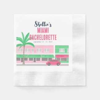 Möt mig i Miami Systerbrud Pappersservett