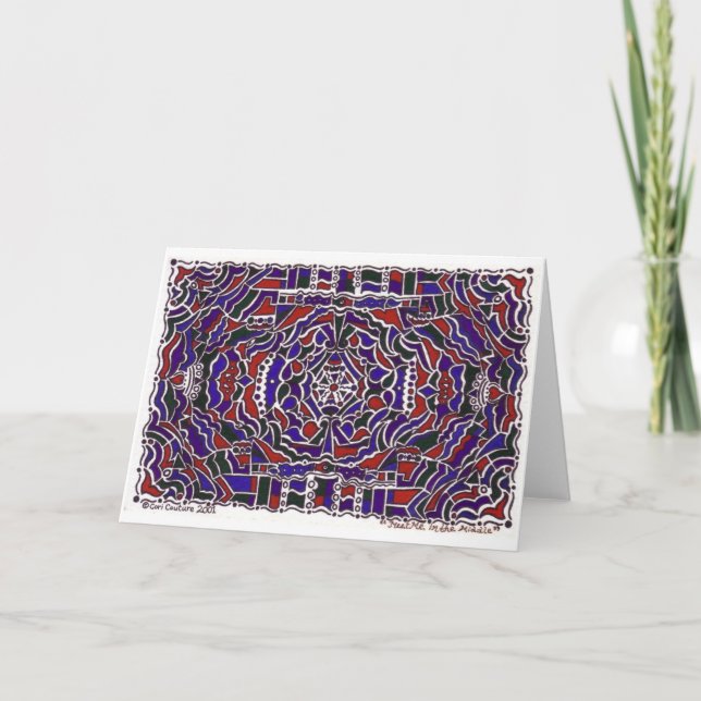 Möt mig i Mitten Kort (Framsida)