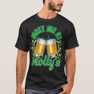 Möt mig i Mollys Chicago Irish Pub T Shirt