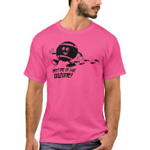 Möt mig i slutzonens Tecknad T-Shirt Black Print