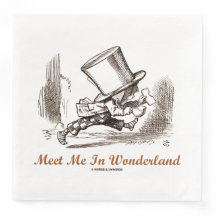 Möt mig i Wonderland Mad Hatter Running