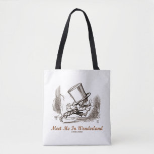 Möt mig i Wonderland Mad Hatter Running Tygkasse
