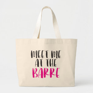 Möt mig på Barre Jumbo Bag Tygkasse