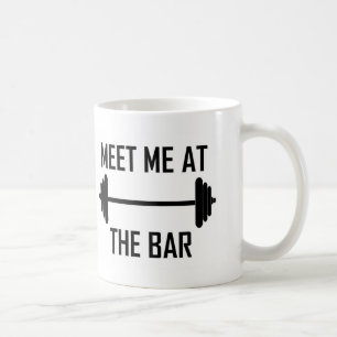 Möt mig på det roliga citationstecknet för pube kaffemugg