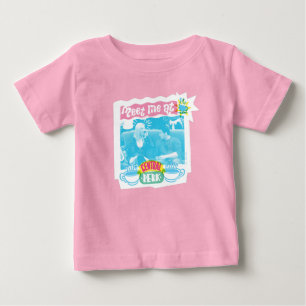 Möt mig på Neon-grafik med central profil T Shirt