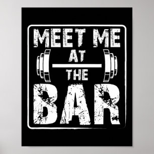 Möt mig på Pub-lejoniserande workout Jok Poster