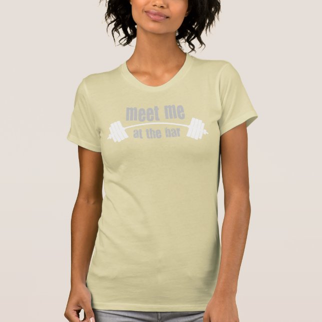 Möt mig på puben t-shirt (Framsida)