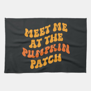 Möt mig på Pumpkin-lappen Kökshandduk