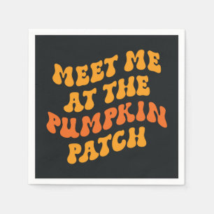 Möt mig på Pumpkin-lappen Pappersservett