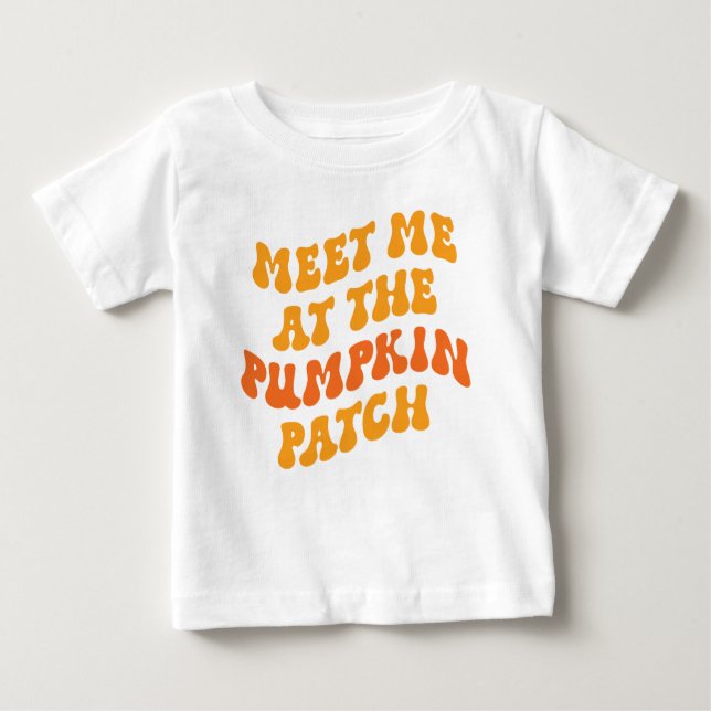 Möt mig på Pumpkin-lappen T Shirt (Framsida)