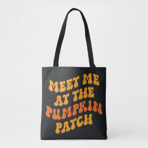 Möt mig på Pumpkin-lappen Tygkasse