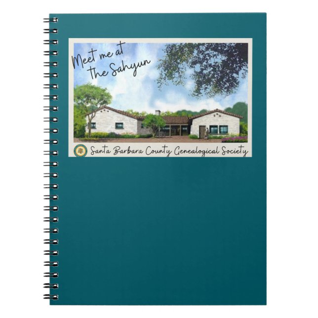 Möt mig på Sahyun-anteckningsboken Anteckningsbok (Framsidan)