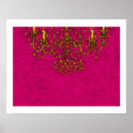 Möt mig under Chandelier ~ Poster 11X14