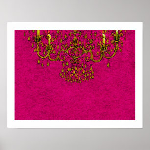 Möt mig under Chandelier ~ Poster 11X14
