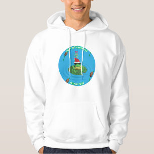 Möt mig under Mistel-Padden Hoodie