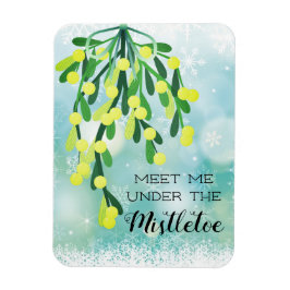 Möt mig under Mistletoe Land-julen Magnet