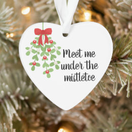 Möt mig under Mistletoe Romantic-julen