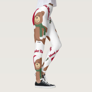 Möt mig under Nallen Mistletoe-jul Leggings