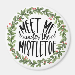 Möt mig under vattenutandningen Mistletoe Magnet