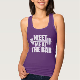 Möt mig vid Pub Linne Med Racerback