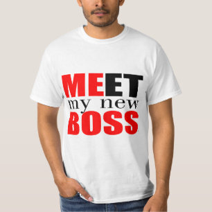 Möt min nya chef t shirt