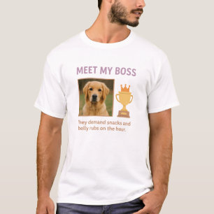 Möt mitt foto för den Chef-funna Anpassningsbarna T Shirt