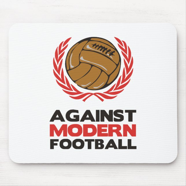 Mot modern fotboll musmatta (Framsidan)