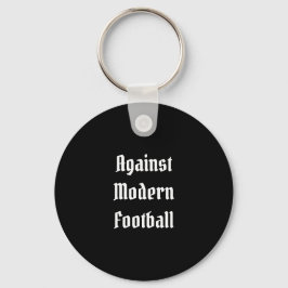 Mot modern fotboll nyckelring