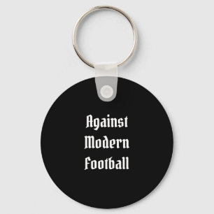 Mot modern fotboll nyckelring