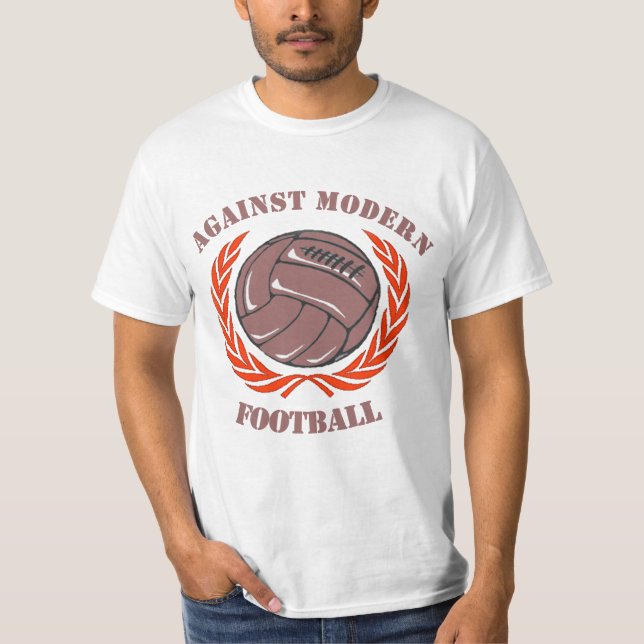 Mot modern fotboll T-Shirt (Framsida)
