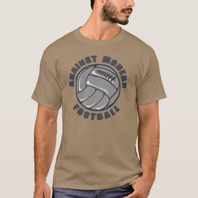 Mot modern fotboll - tshirts (Framsida)