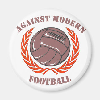 Mot modernt fotboll magnet