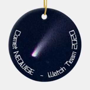 Möt NEOWISE Watch Team 2020 Julgransprydnad Keramik