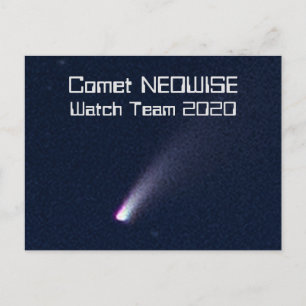 Möt NEOWISE Watch Team 2020 Vykort