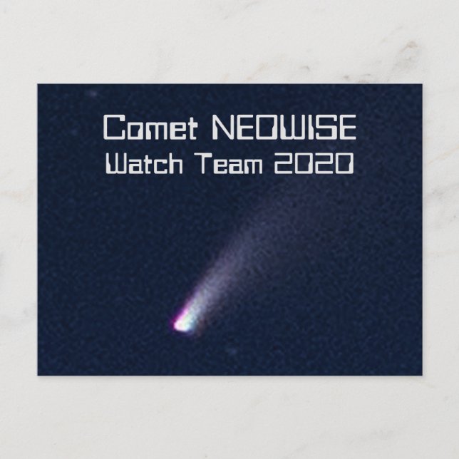 Möt NEOWISE Watch Team 2020 Vykort (Framsida)