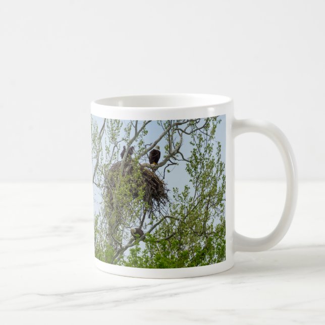 Möt Örnfamiljen Kaffe Mugg (Höger)