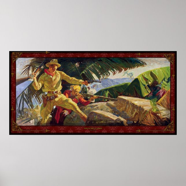 Mot Pirater i Sarawak - Poster (Framsidan)