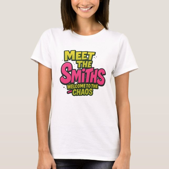 Möt Smith-kvinnorna Tee (Framsida)
