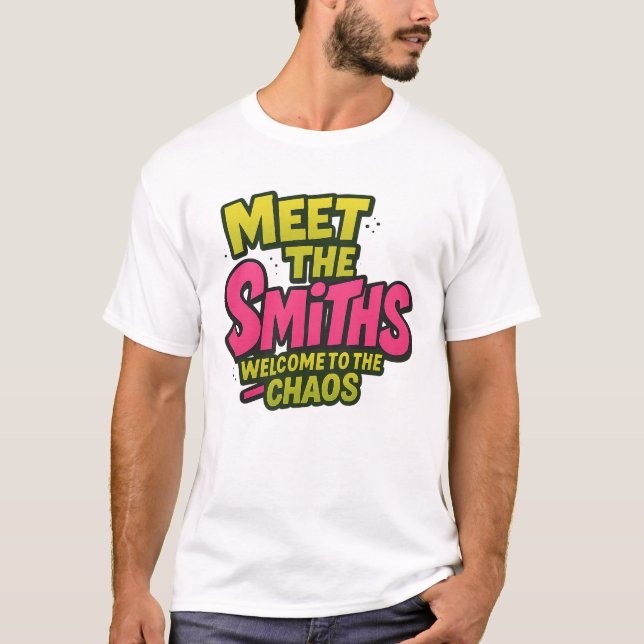 Möt Smiths Herr T-shirt (Framsida)