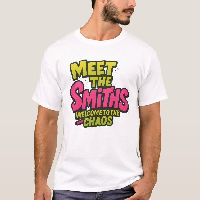 Möt Smiths Herr T-shirt (Framsida)