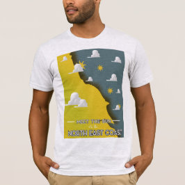 Möt solen, på nordöstra kusten t shirt