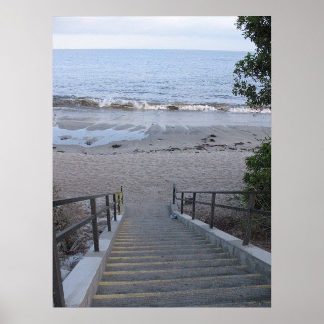 mot stranden poster (Framsidan)