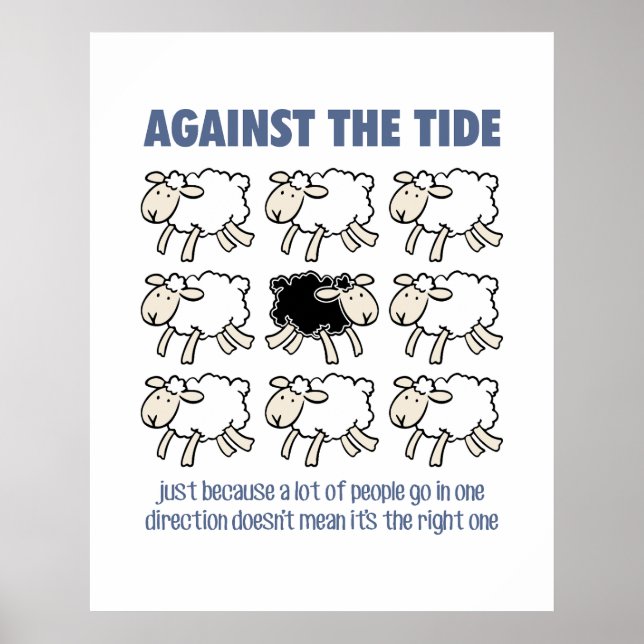 Mot strömmen poster (Framsidan)