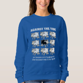 Mot tidvattnet t shirt